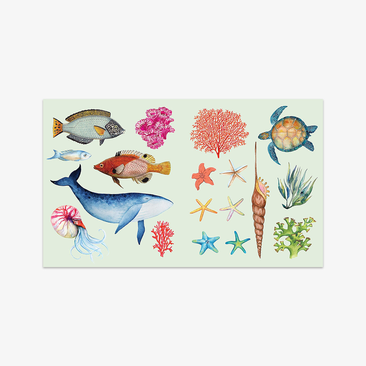 STICKER BOOK // ATLANTIS