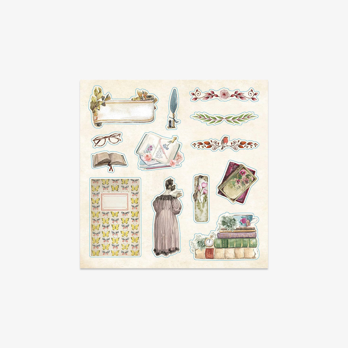 STICKER BOOK // BIBLIOPHILIA EPHEMERA
