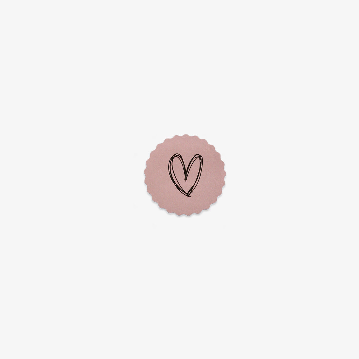 DIE CUT STICKER // HEART