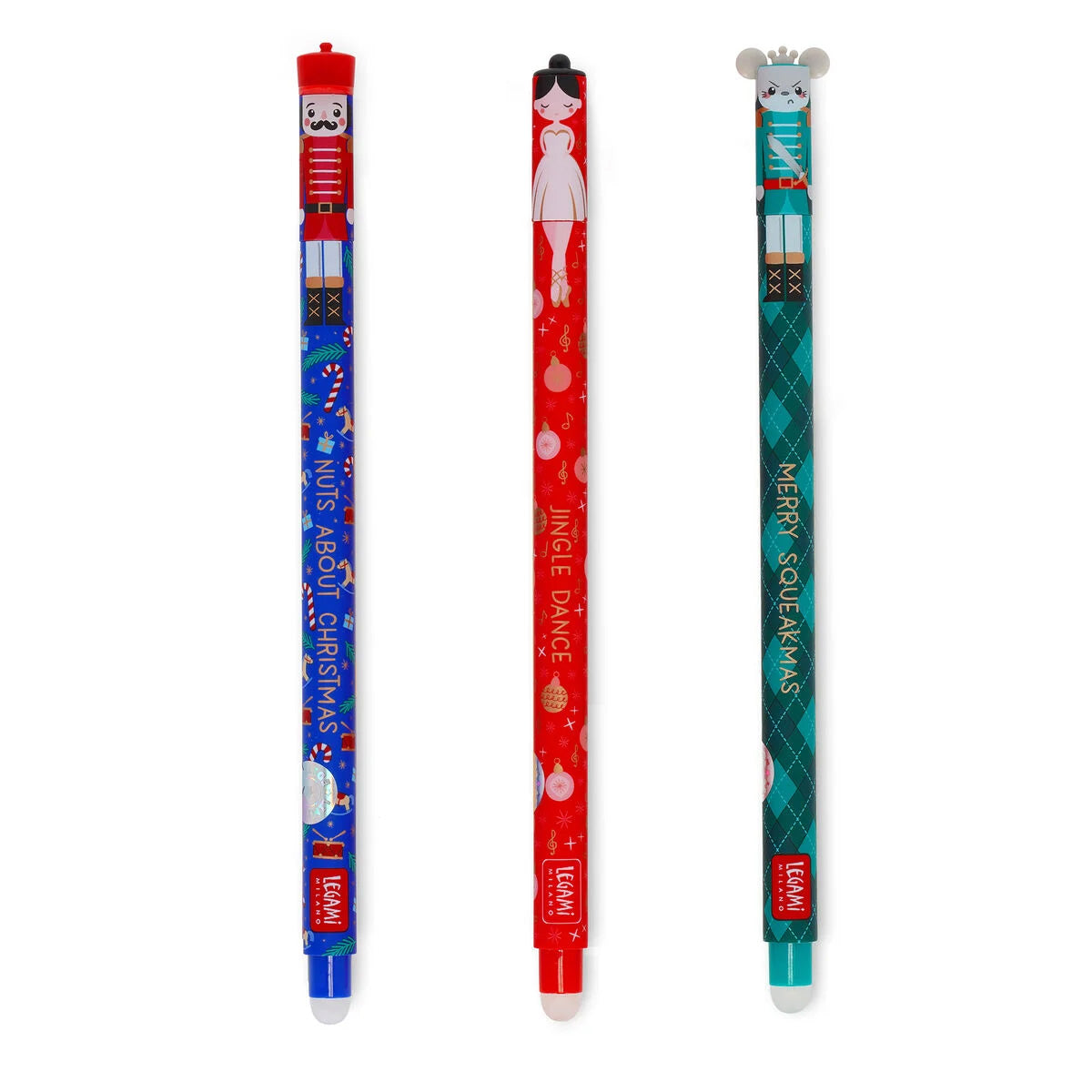 ERASABLE GEL PENS SET OF 3 // THE NUTCRACKER (LIMITED EDITION)