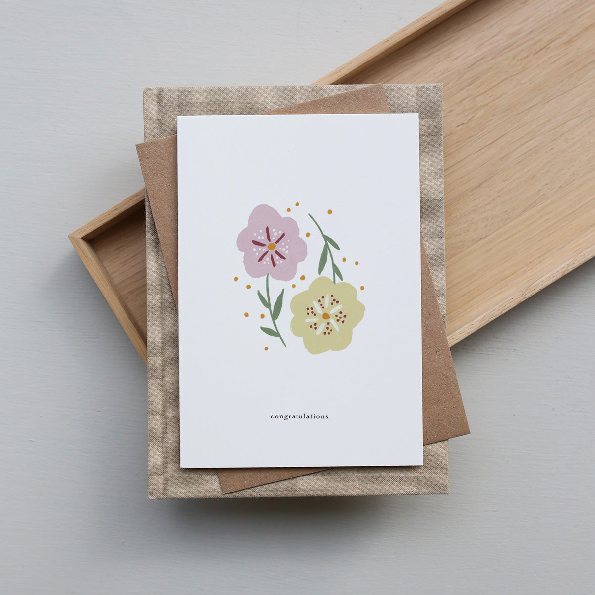 GREETING CARD // FLORAL WISHES