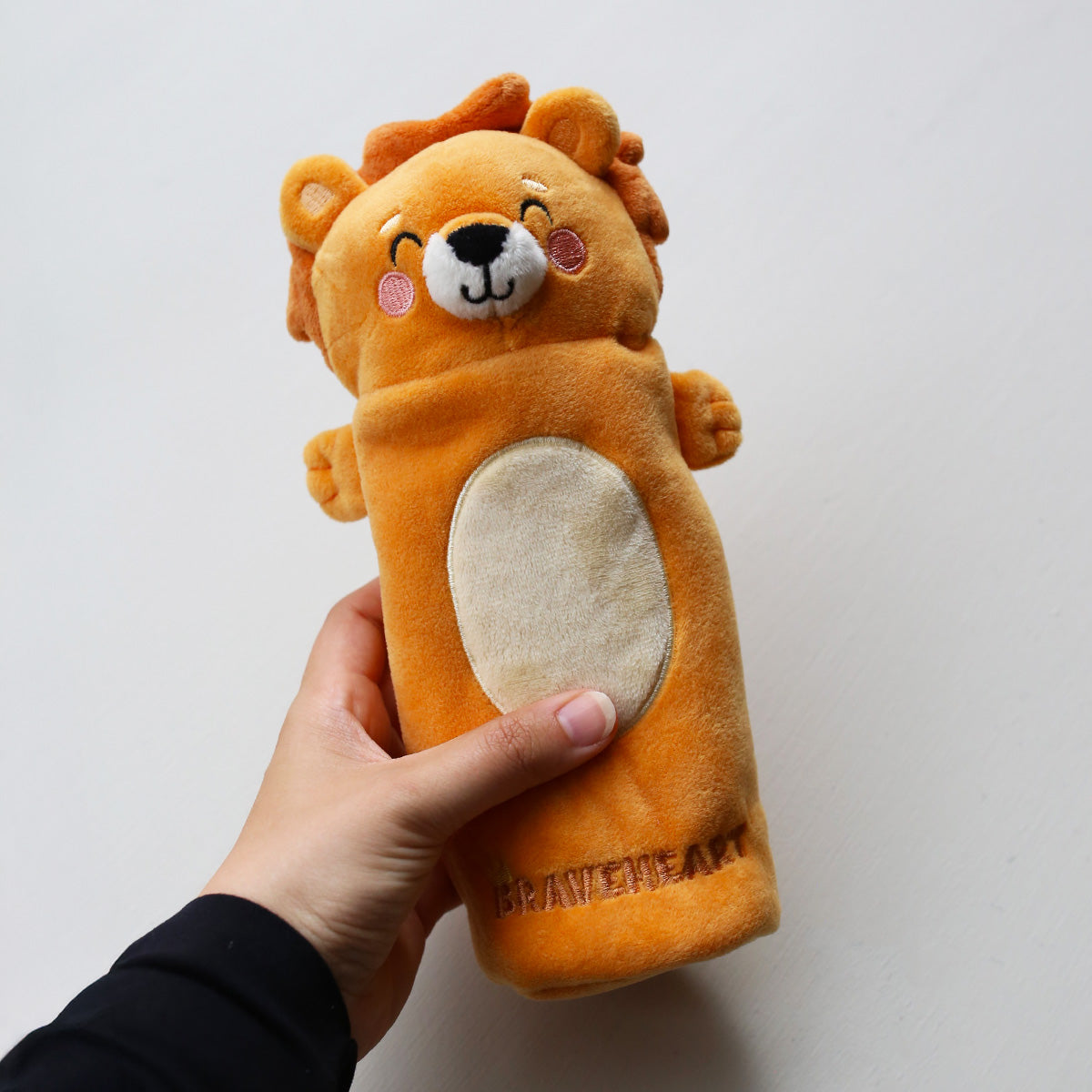 SUPER SOFT PENCIL CASE // LION