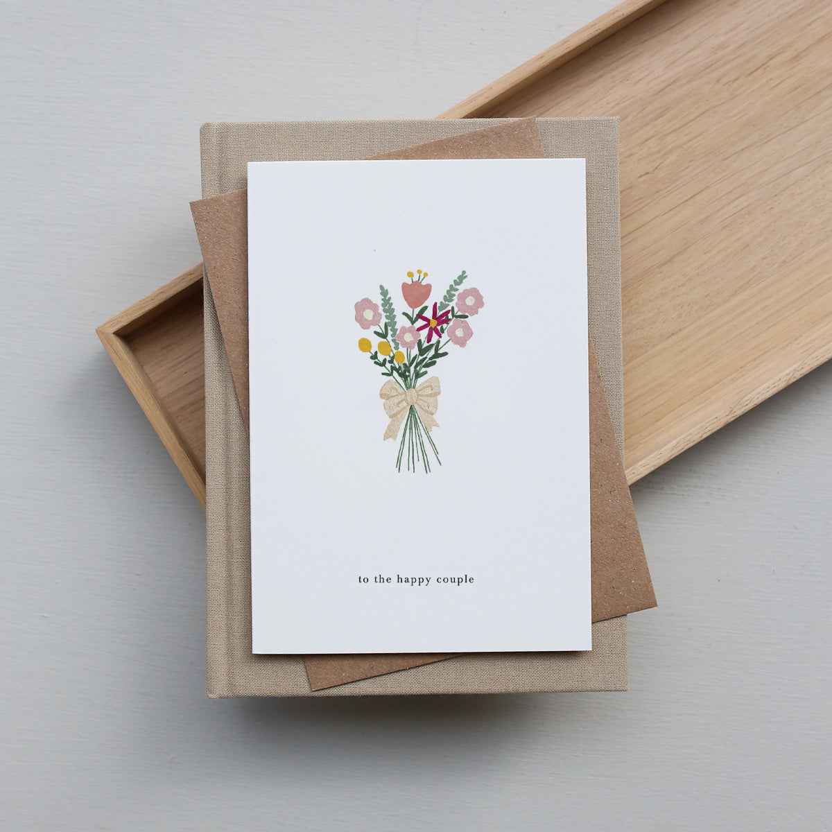 GREETING CARD // WEDDING FLOWERS