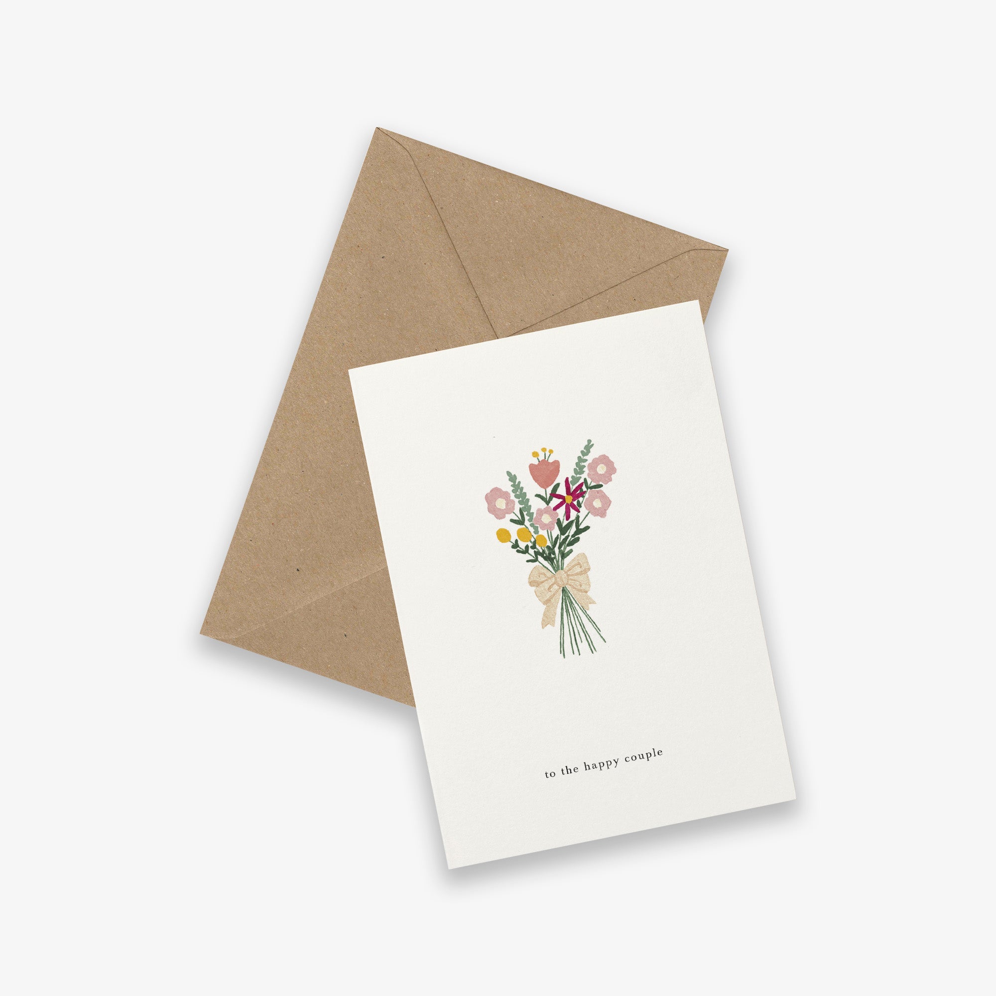 GREETING CARD // WEDDING FLOWERS