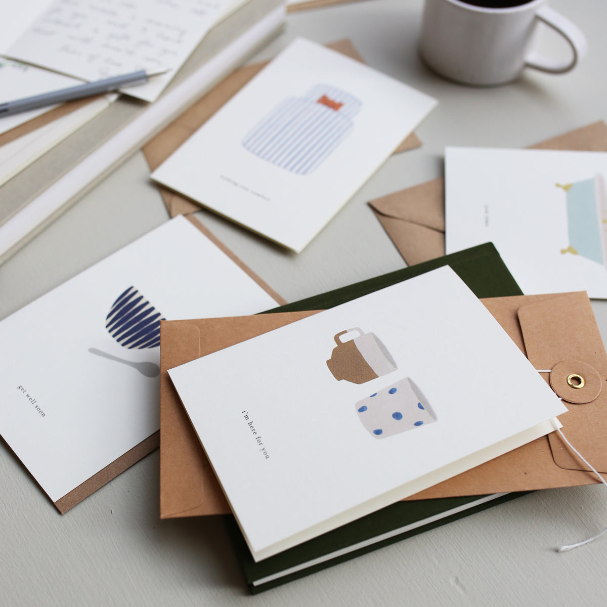 GREETING CARD BUNDLE OF 6 // SPREAD SOME CALM