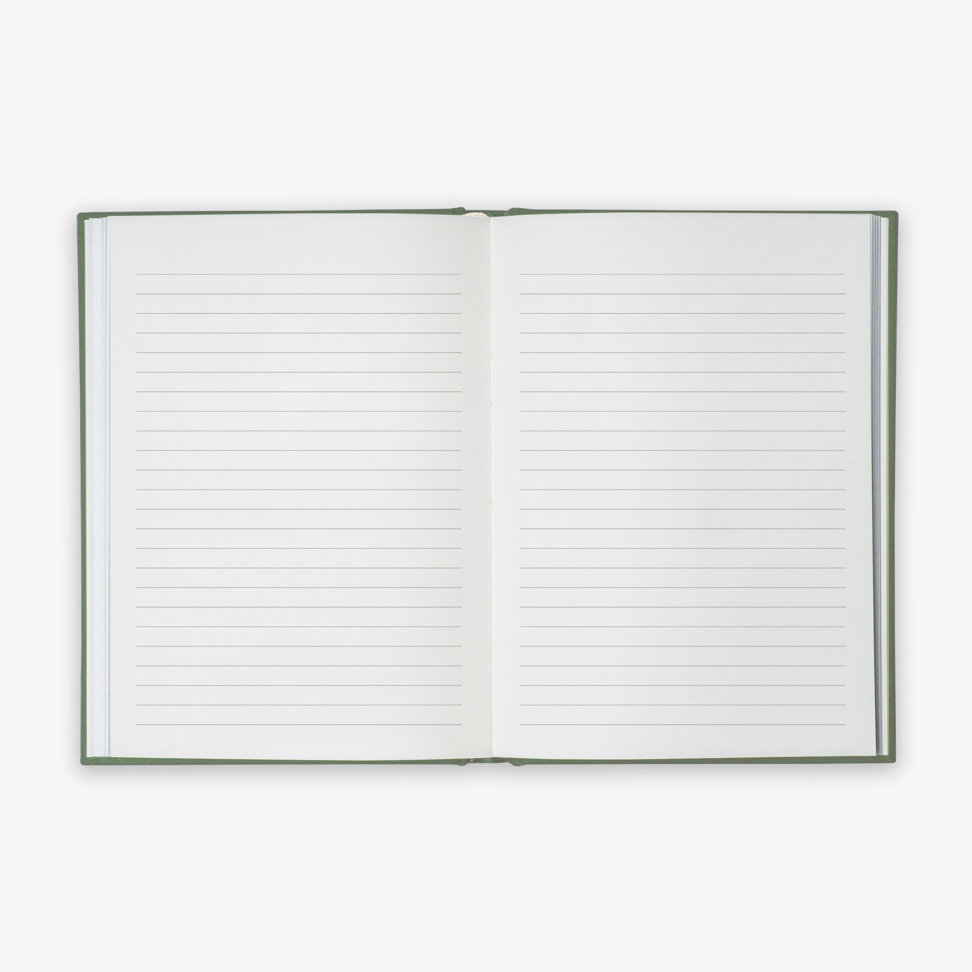 NOTES HARDCOVER NOTEBOOK // MISTY GREEN