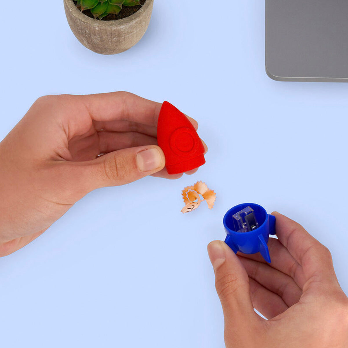 LEGAMI PENCIL SHARPENER & ERASER // SPACE