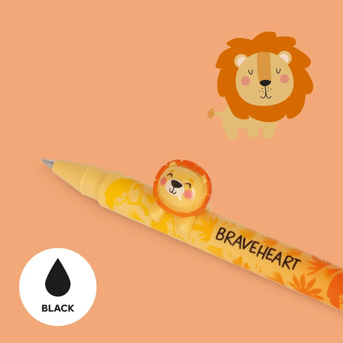 LOVELY FRIENDS GEL PEN // LION