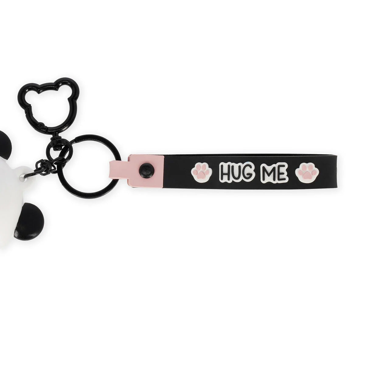 COIN PURSE WITH KEY RING // PANDA