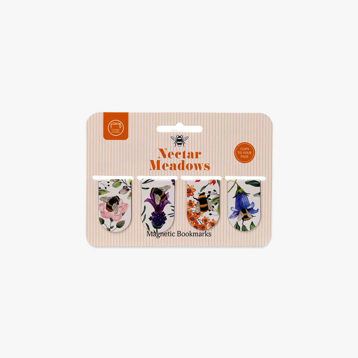MAGNETIC BOOKMARKS // BEES