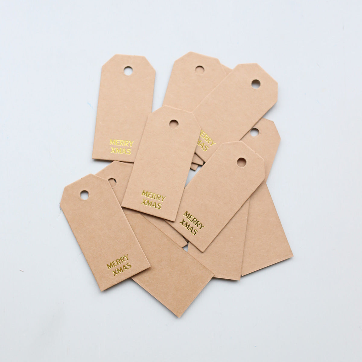 MANILA GIFT TAG // MERRY XMAS