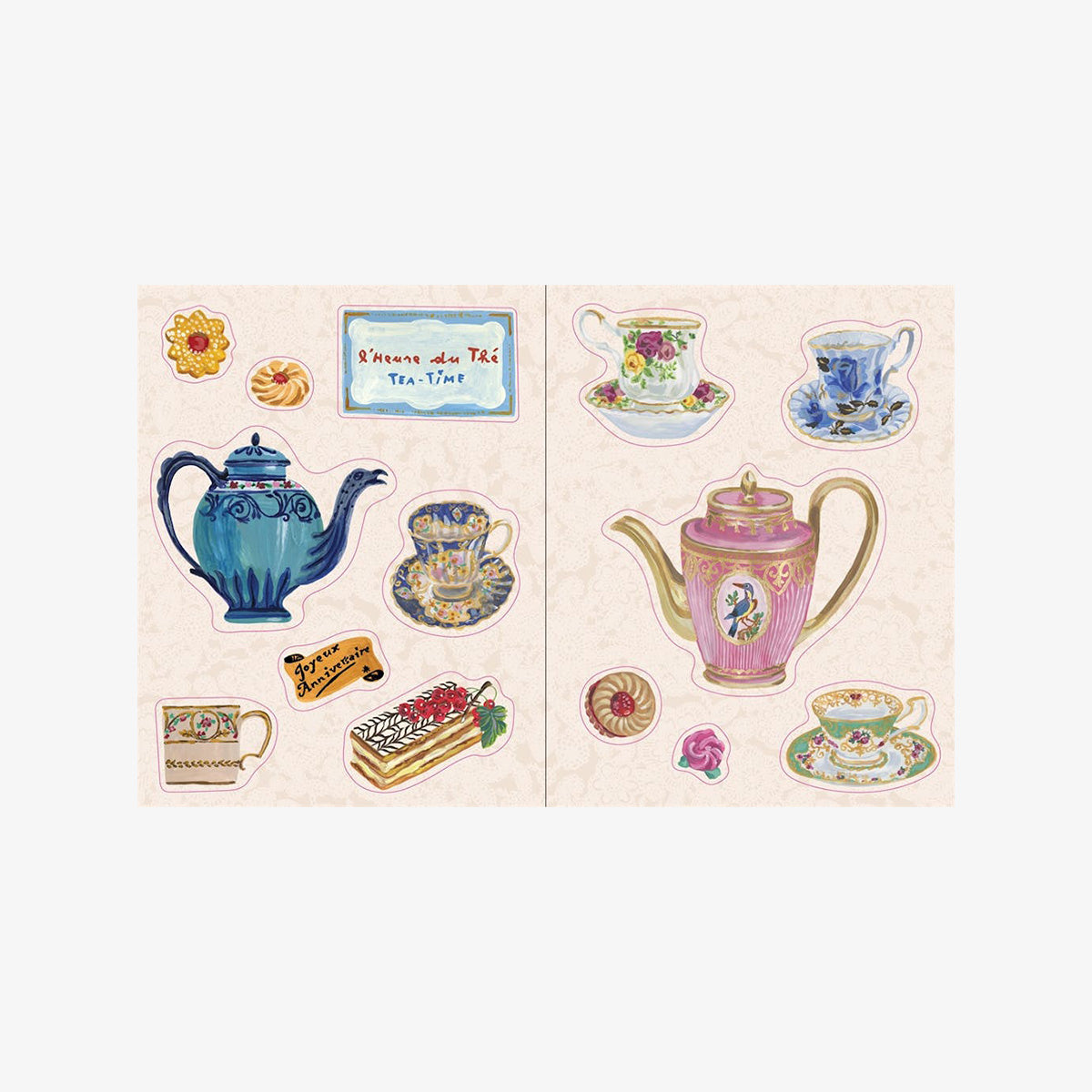 NATHALIE LETE STICKER BOOK