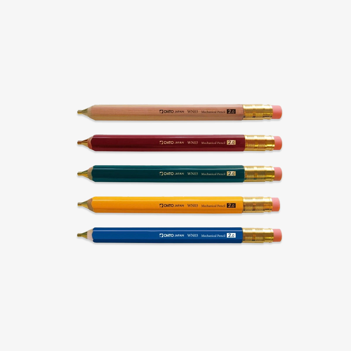 OHTO MECHANICAL PENCIL 2.0 MM // BURGUNDY