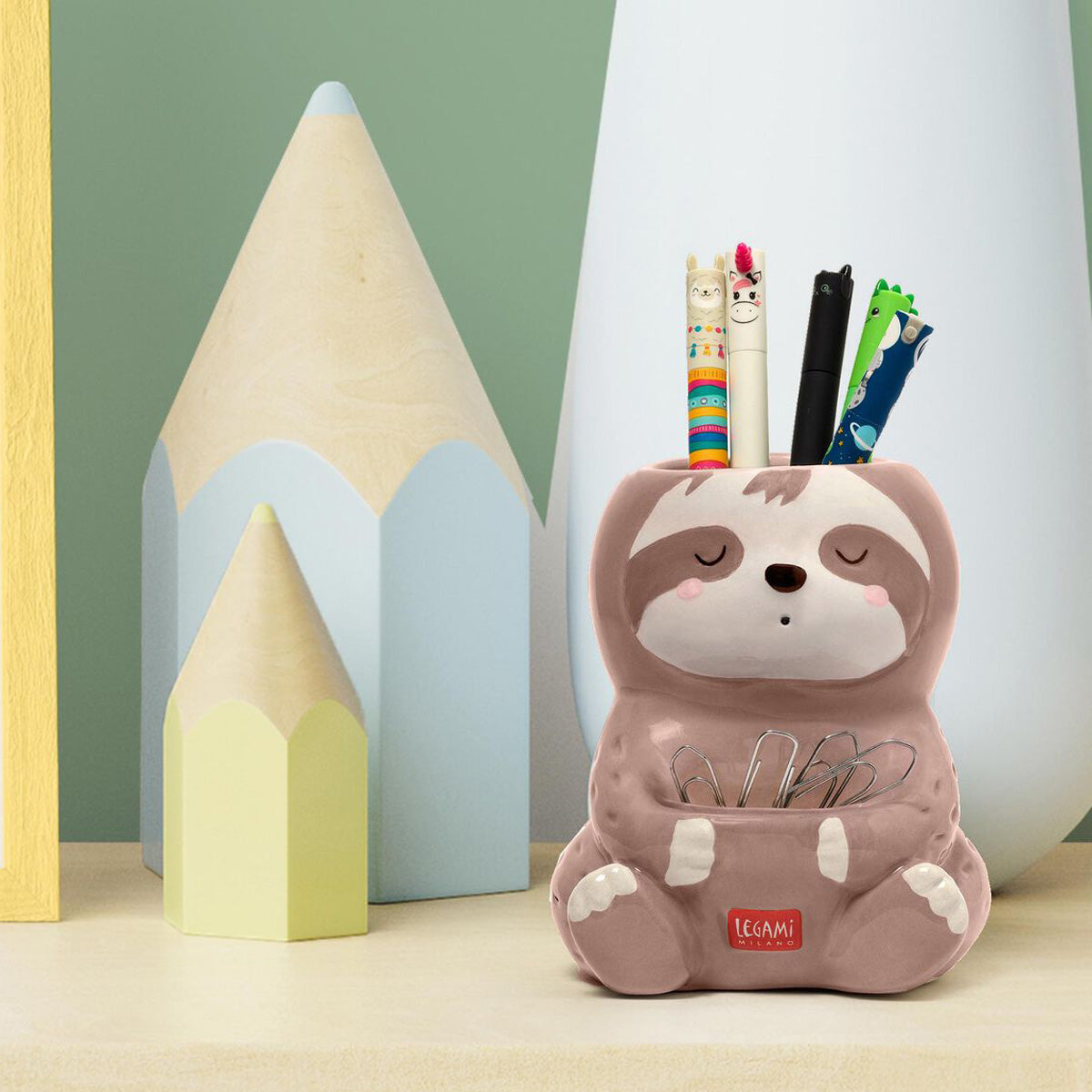 PEN HOLDER // SLOTH