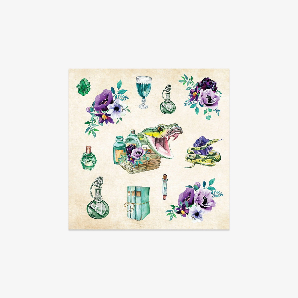 STICKER BOOK // MYSTICAL EPHEMERA!