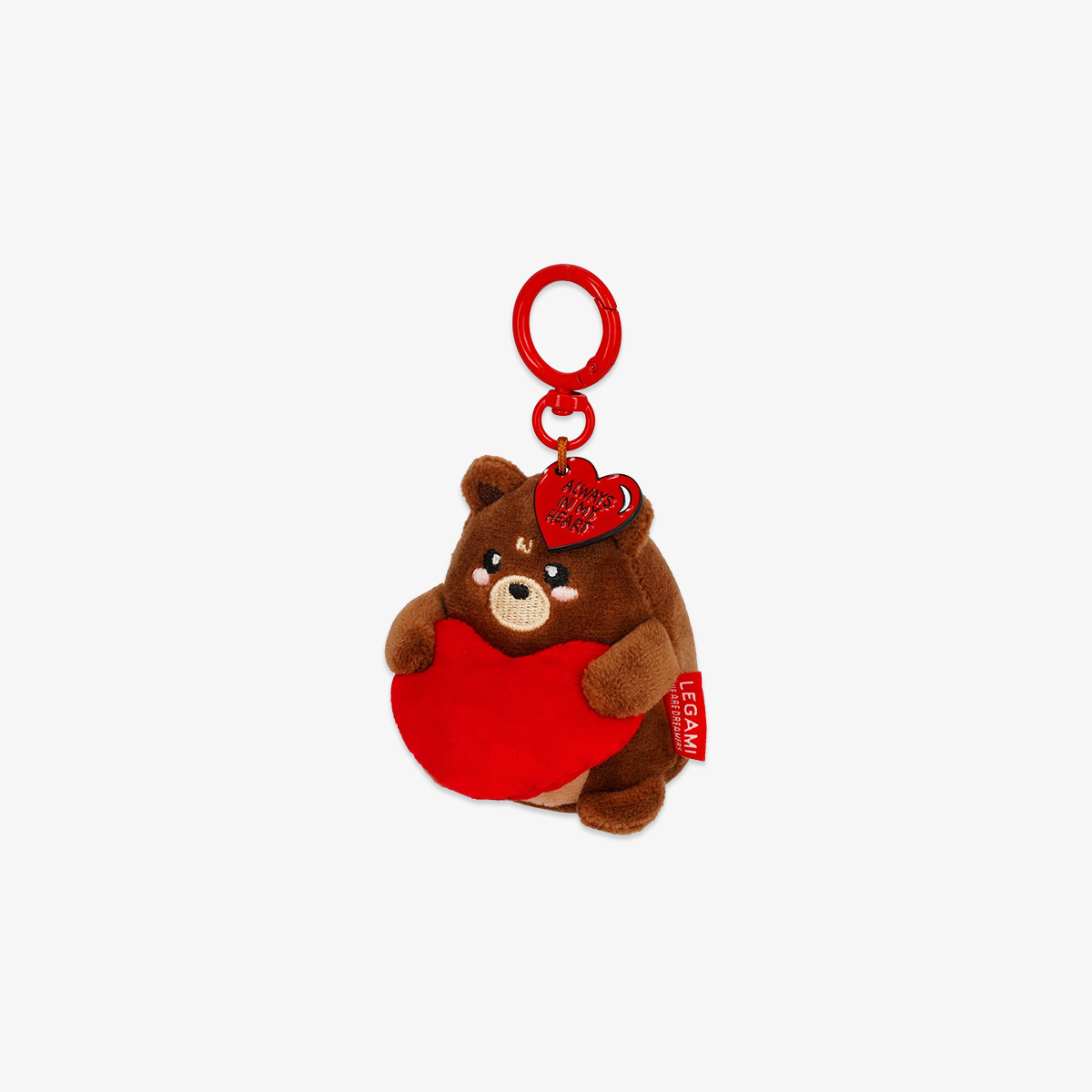 SOFT KEY RING // TEDDY BEAR