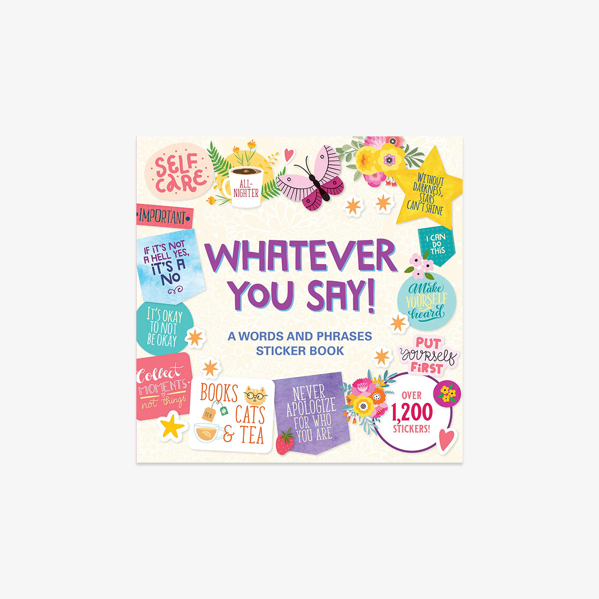 STICKER BOOK // WHATEVER YOU SAY!