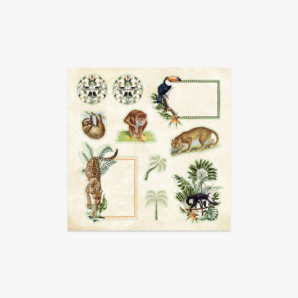 STICKER BOOK // ZOOLOGICAL EPHEMERA