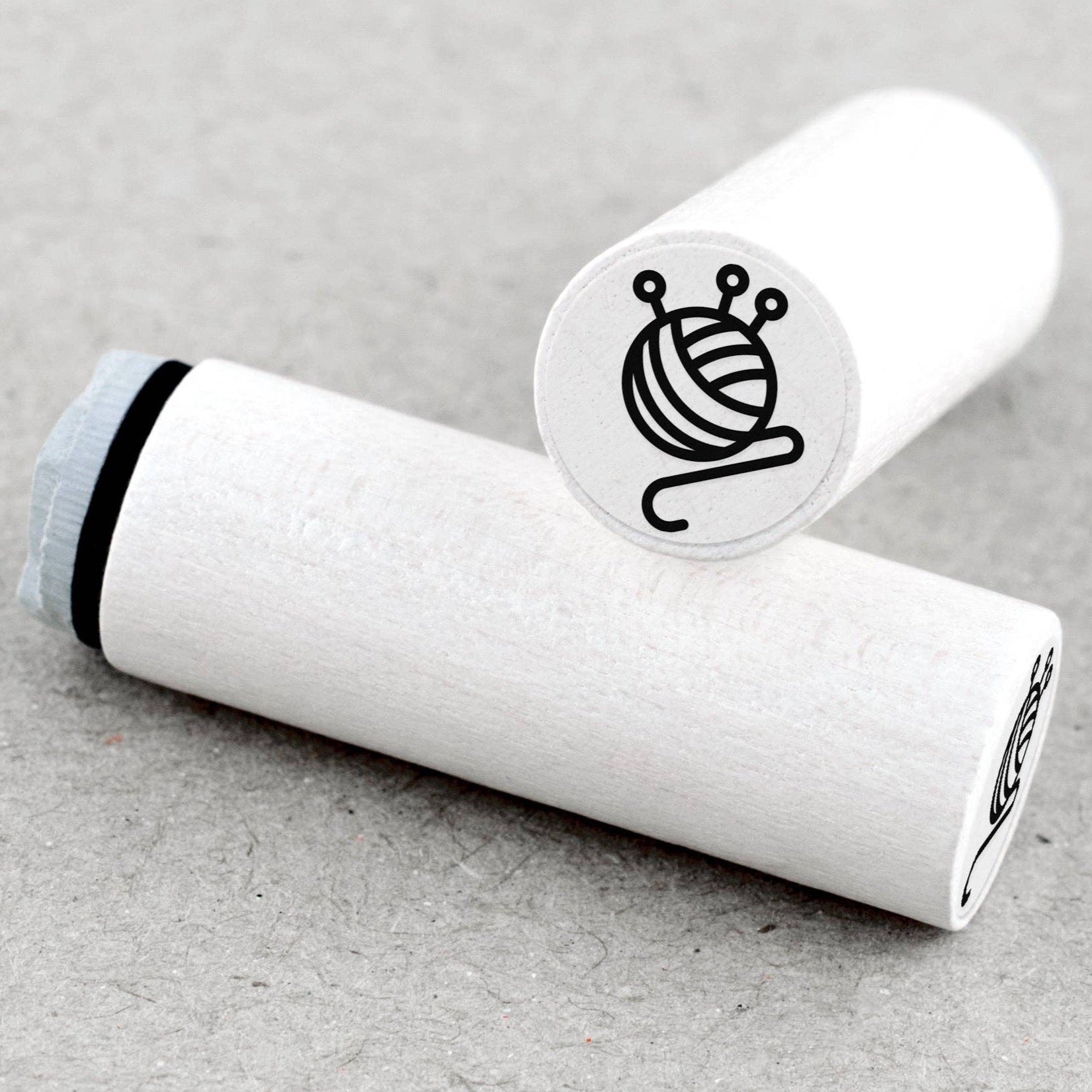 MINI RUBBER STAMP // YARN