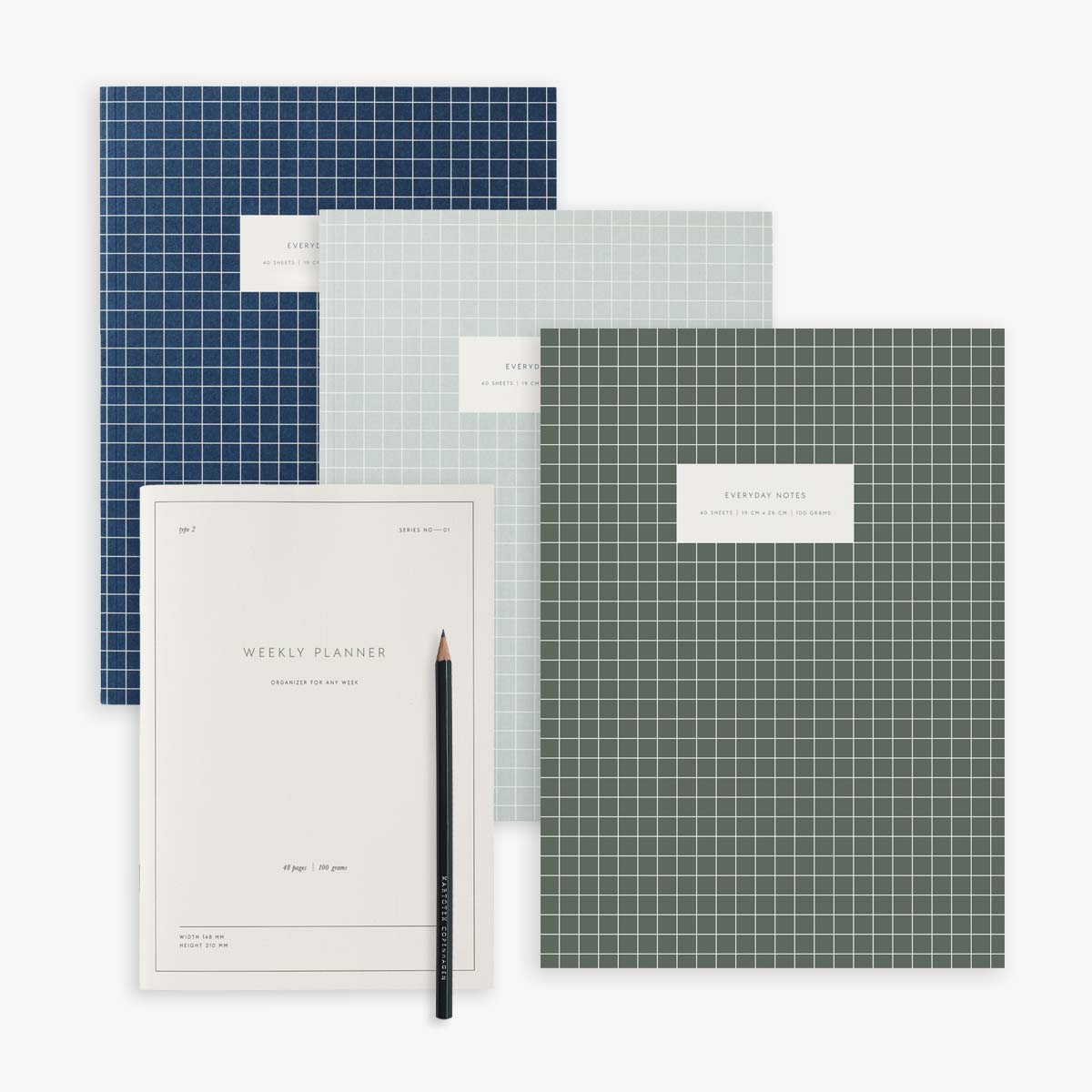 BACK TO SCHOOL SET // ONE FOR EACH SUBJECT