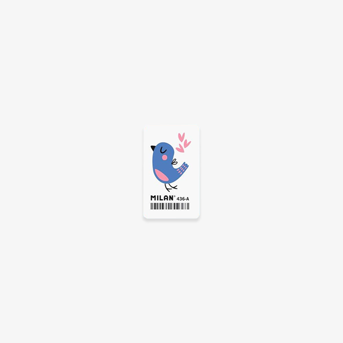 RECTANGULAR RUBBER ERASER 436 // BIRD