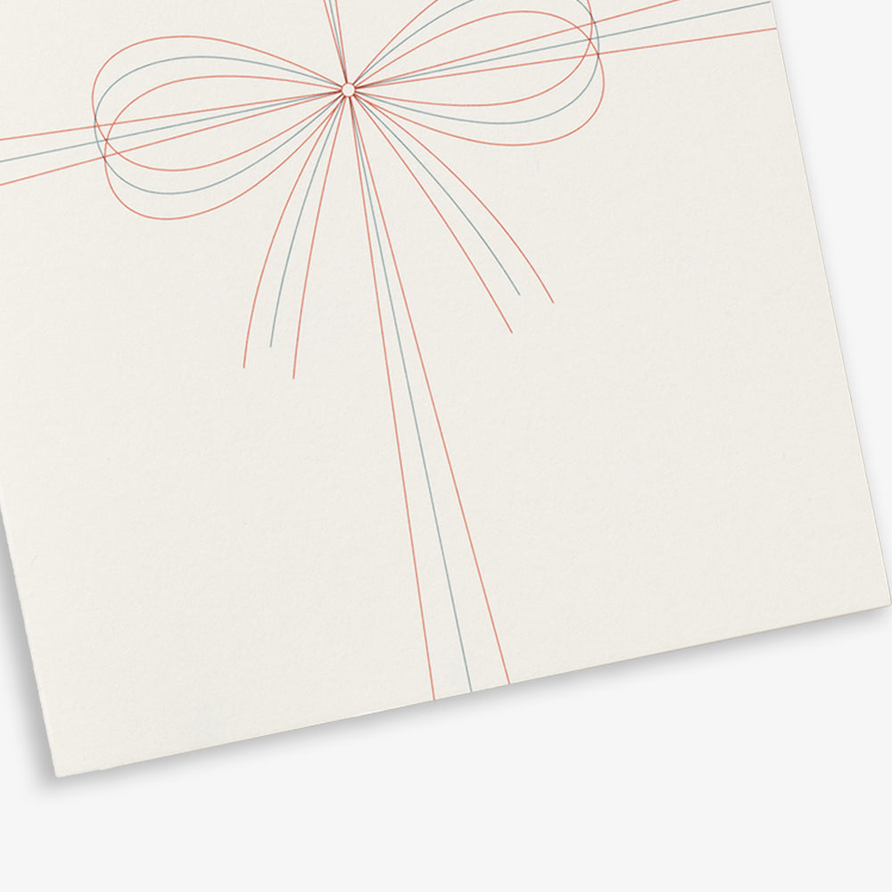 GREETING CARD // BOW