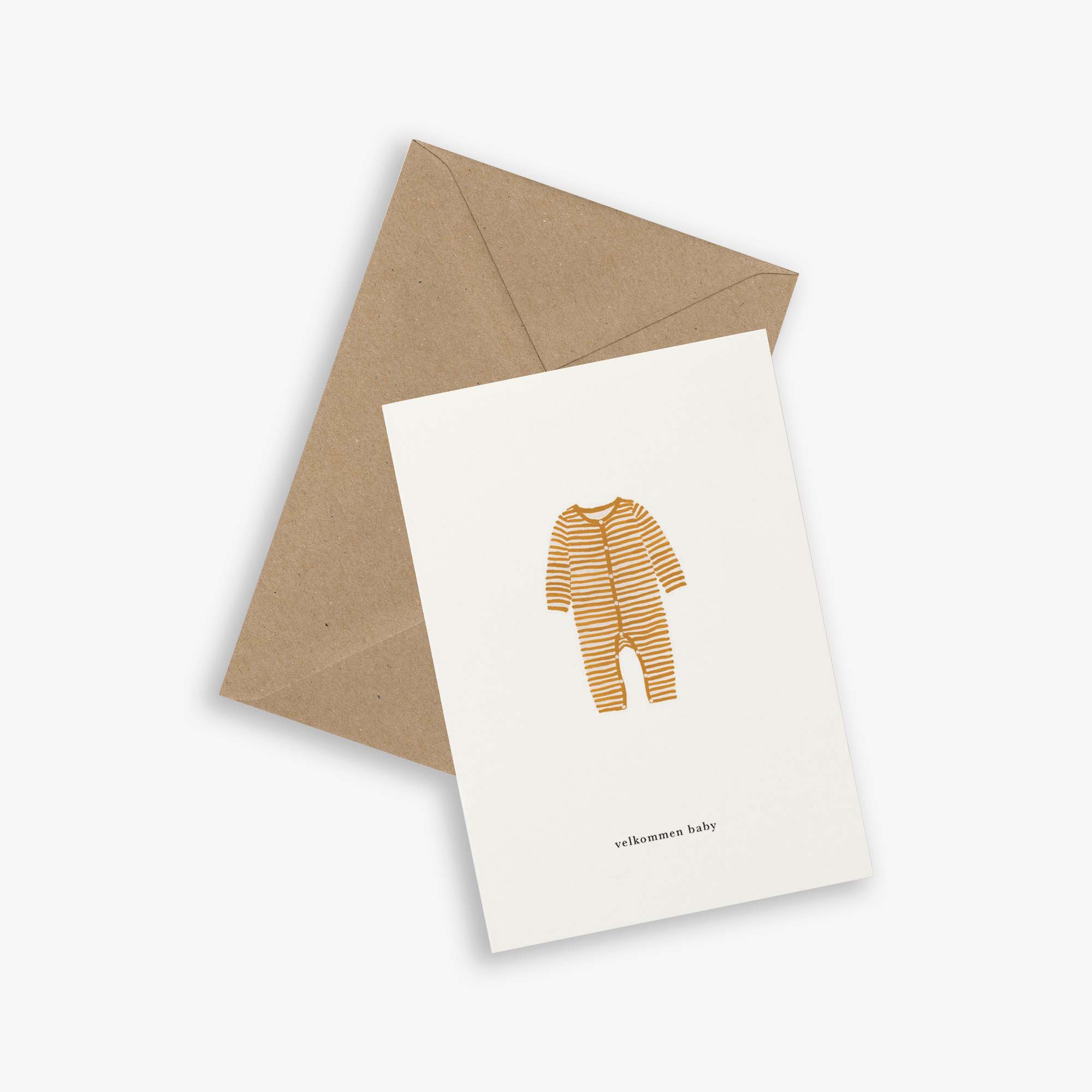 GREETING CARD // SPARKEDRAGT OKKER (DANISH)