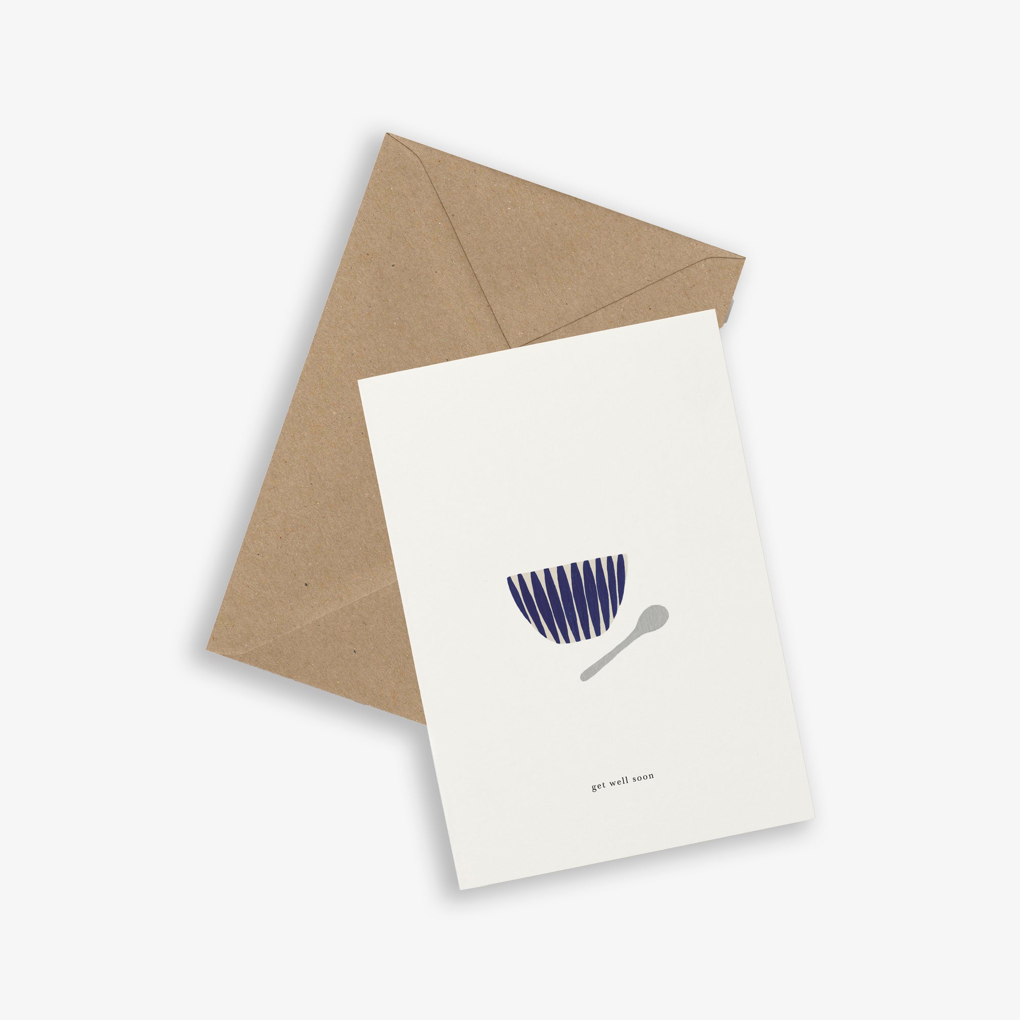 GREETING CARD // SOUP BOWL