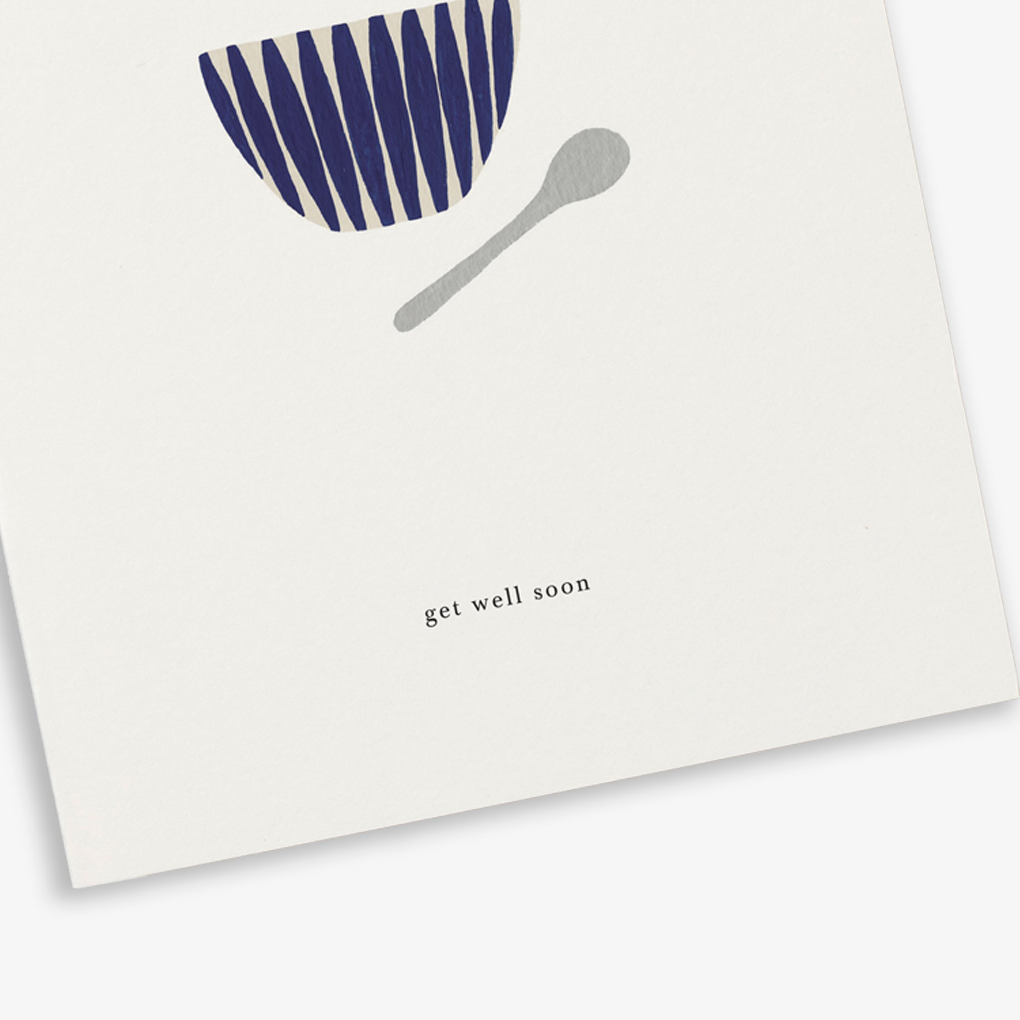 GREETING CARD // SOUP BOWL