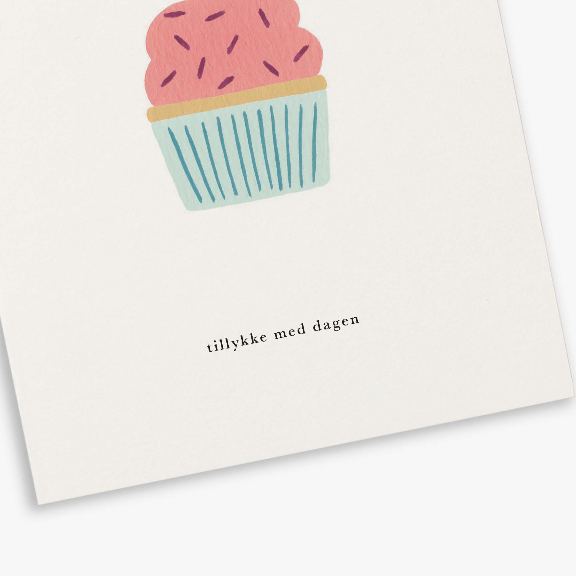 GREETING CARD // FØDSELSDAGSKAGE (DANISH)