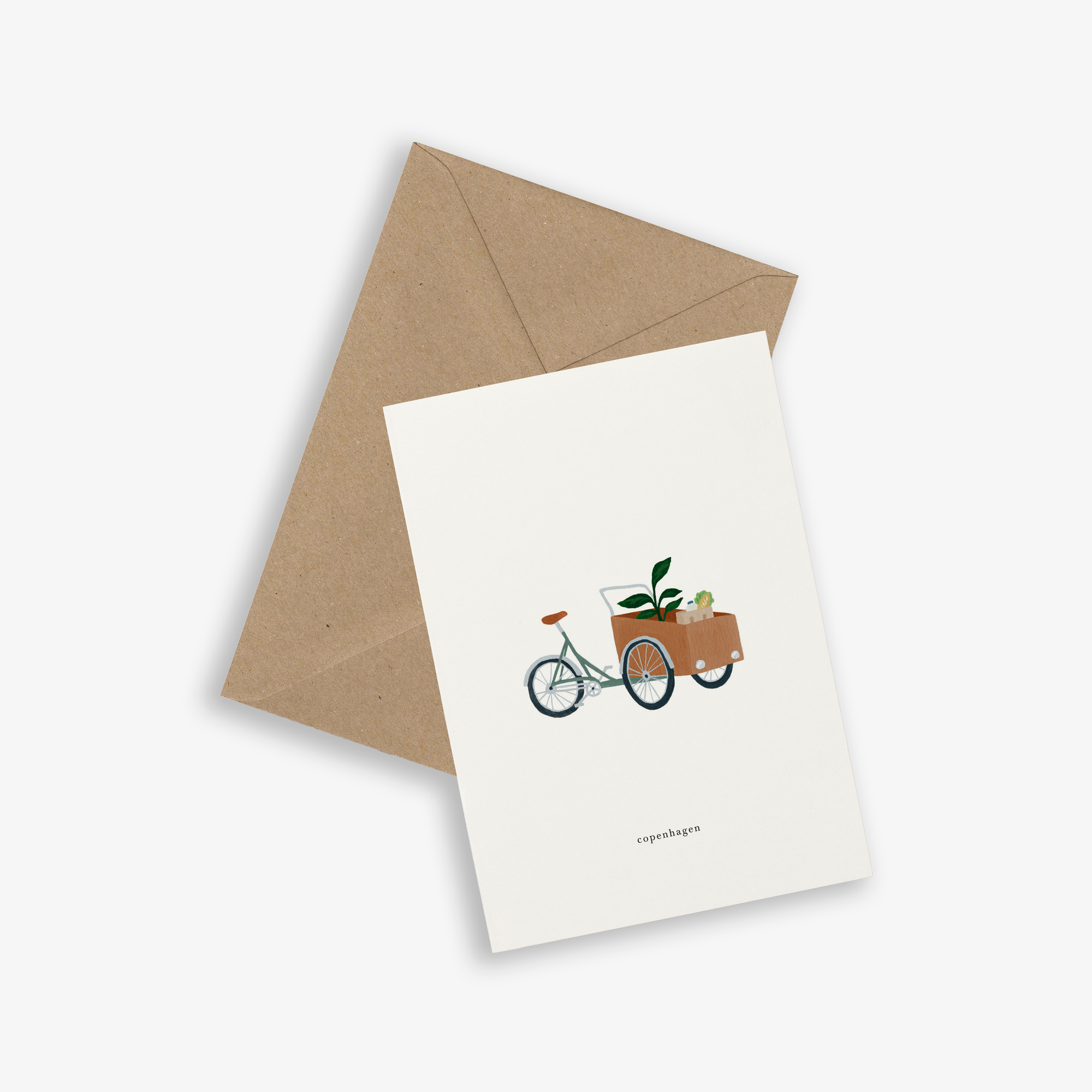 GREETING CARD // CARGO BIKE