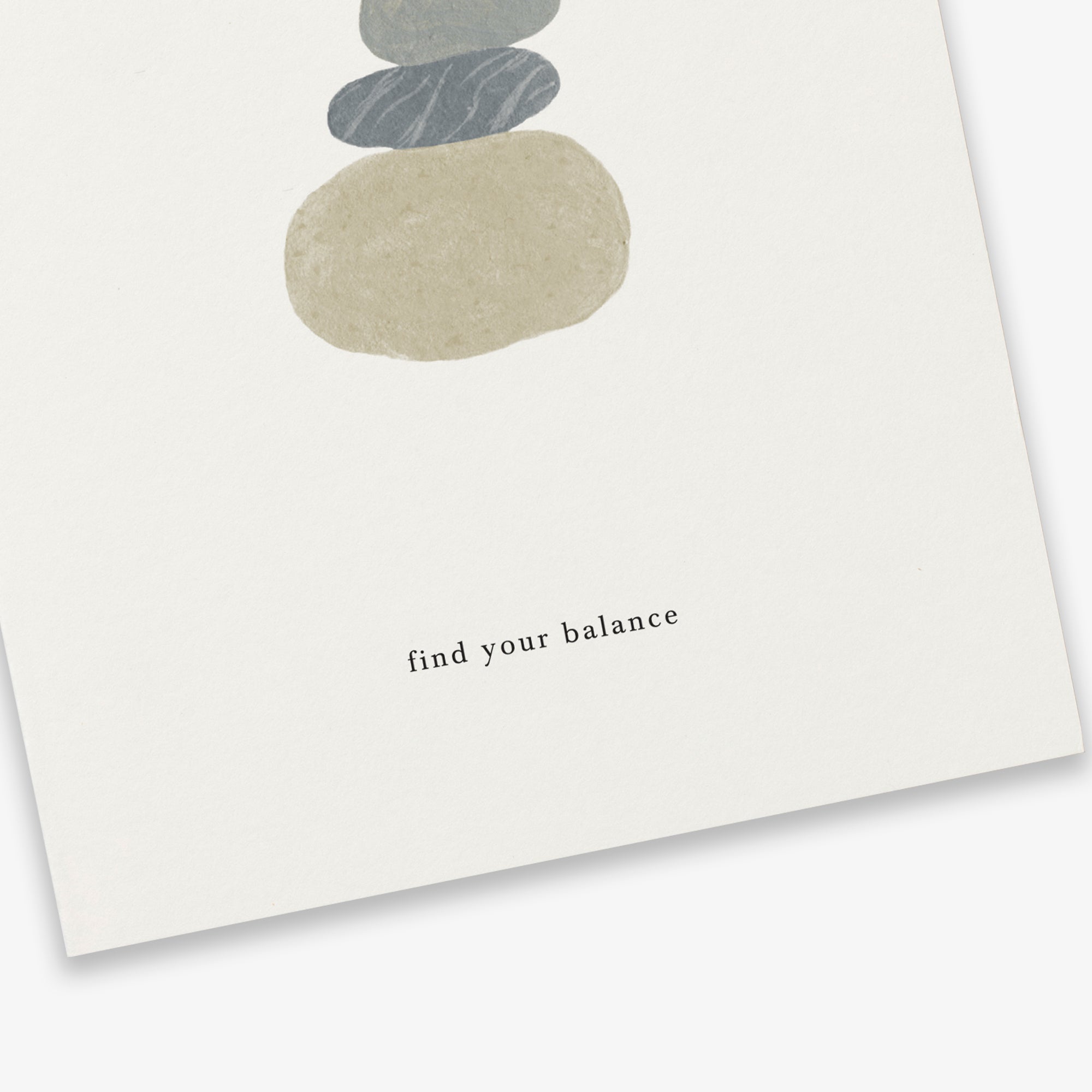GREETING CARD // ROCK BALANCE