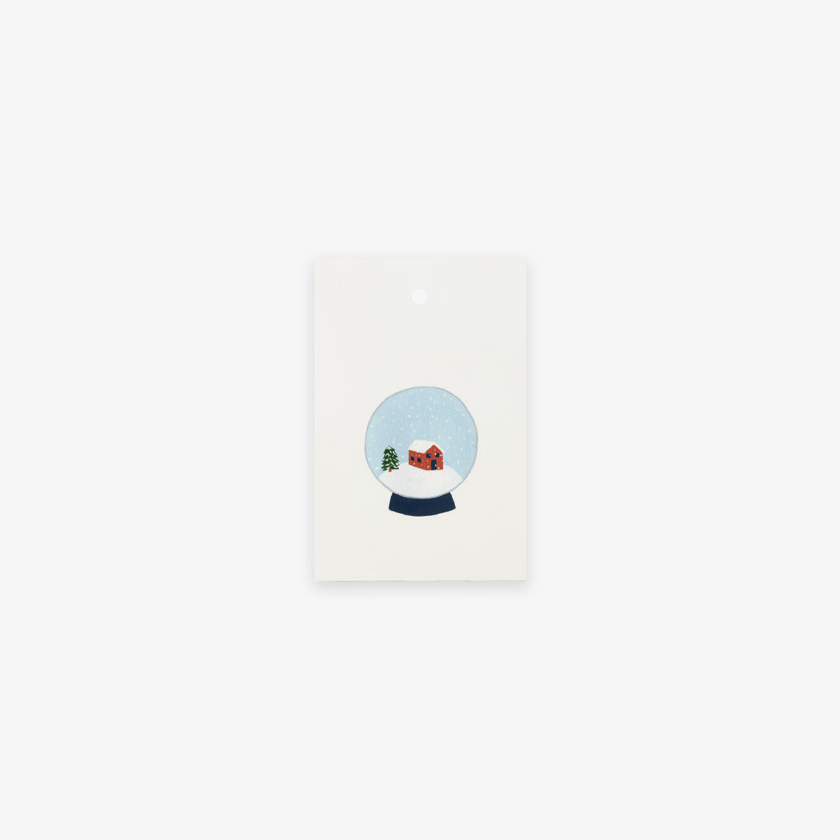 CHRISTMAS GIFT TAGS // SNOWGLOBE