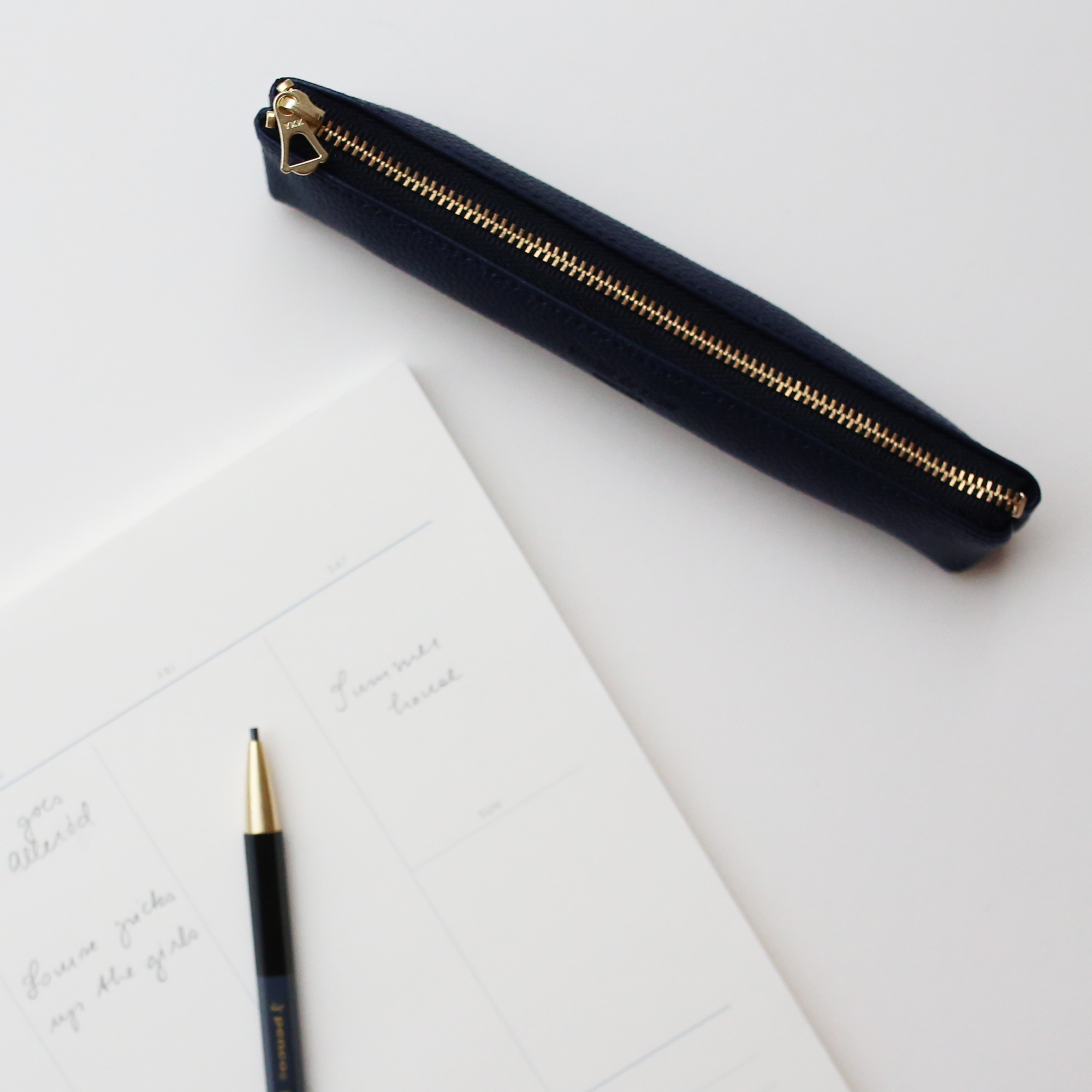 HIGHTIDE SLIM PEN CASE // NAVY