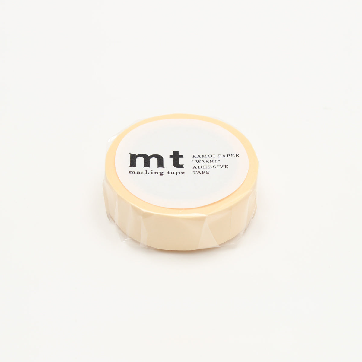 MT MASKING TAPE // PLAIN PASTEL ECRU
