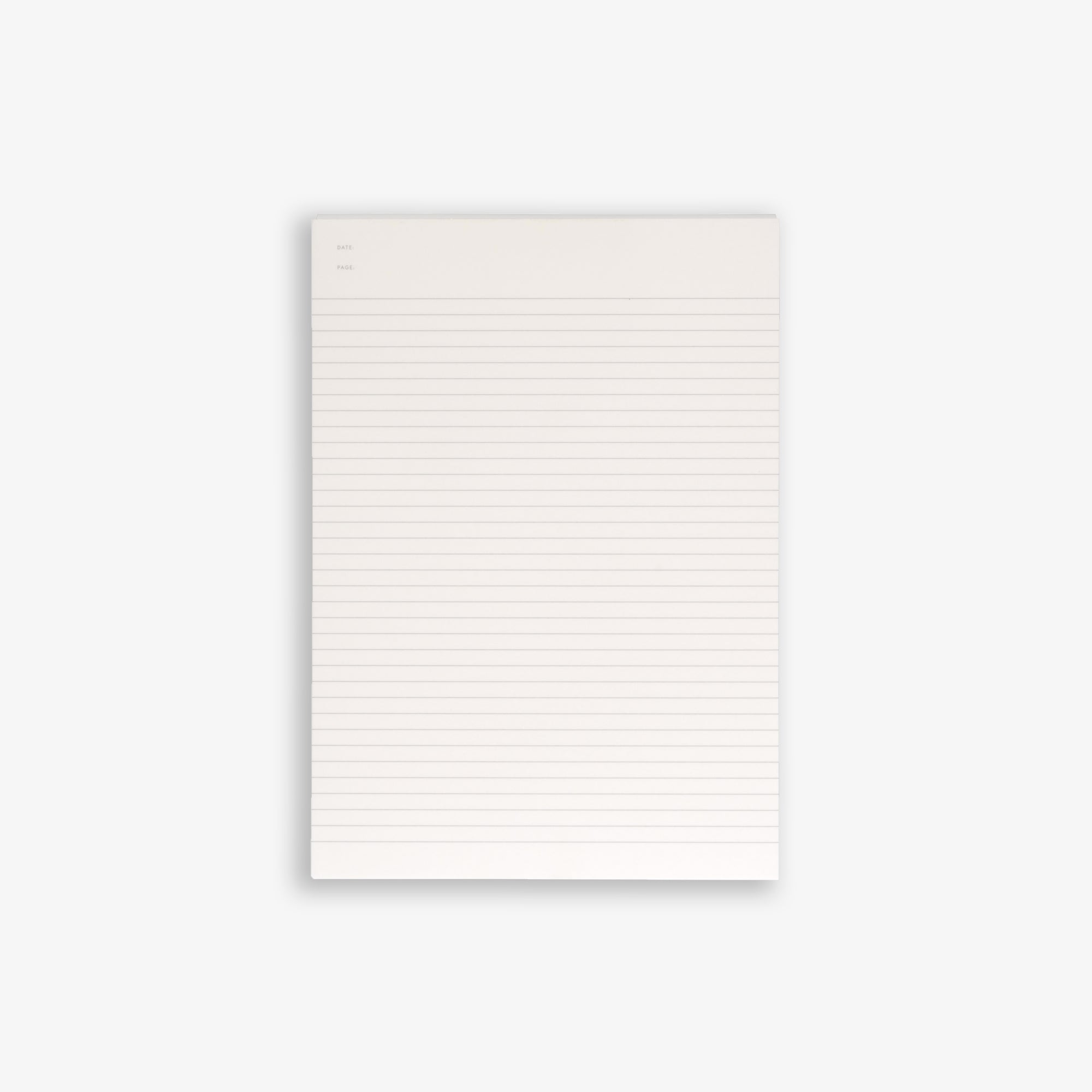 WRITING PAD RULED // NAVY