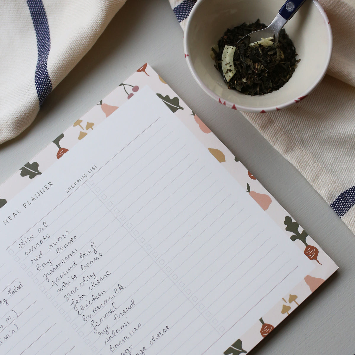 WEEKLY MEAL PLANNER