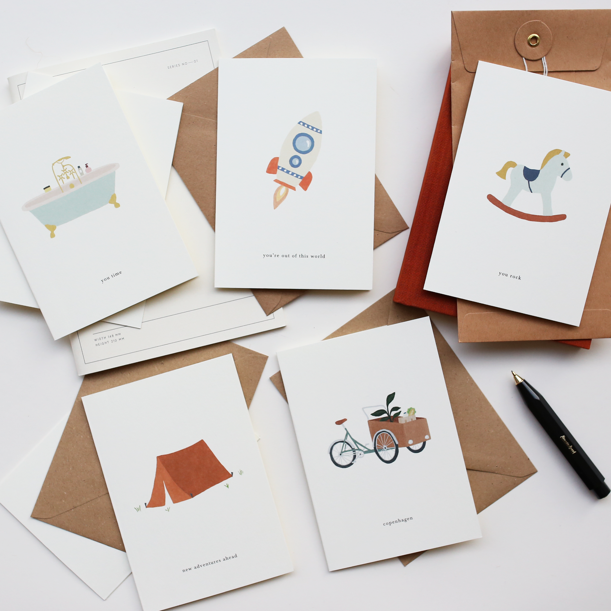 GREETING CARD // CARGO BIKE