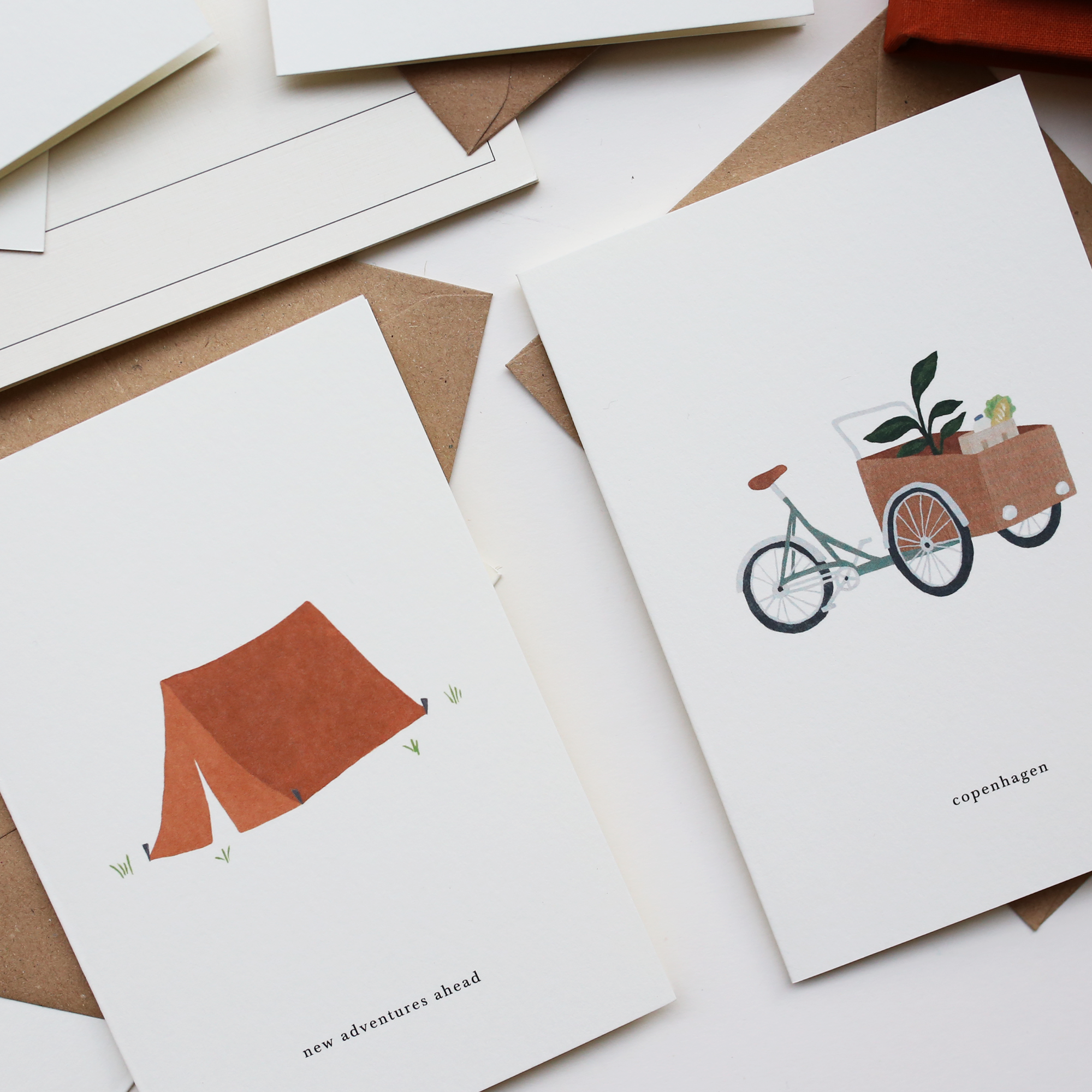 GREETING CARD // CARGO BIKE