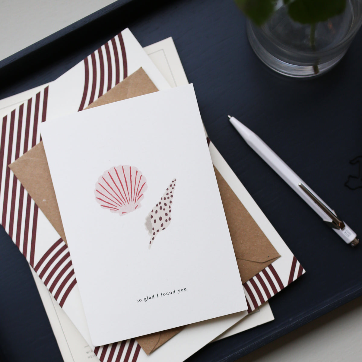 GREETING CARD // SEASHELLS