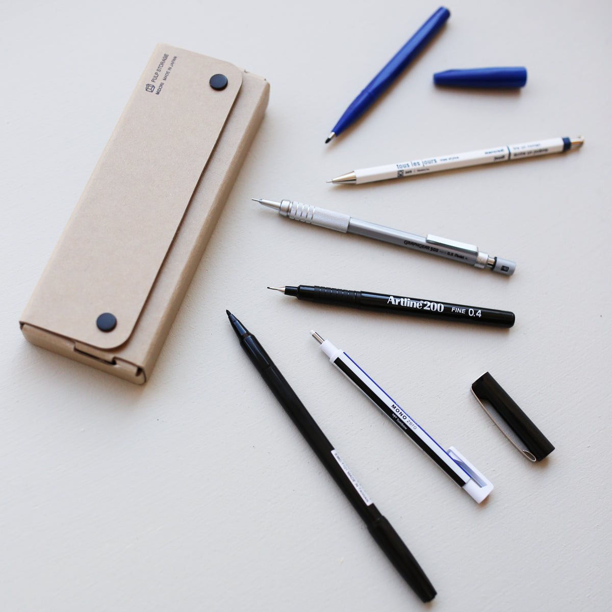 PULP PEN CASE PASCO // BEIGE