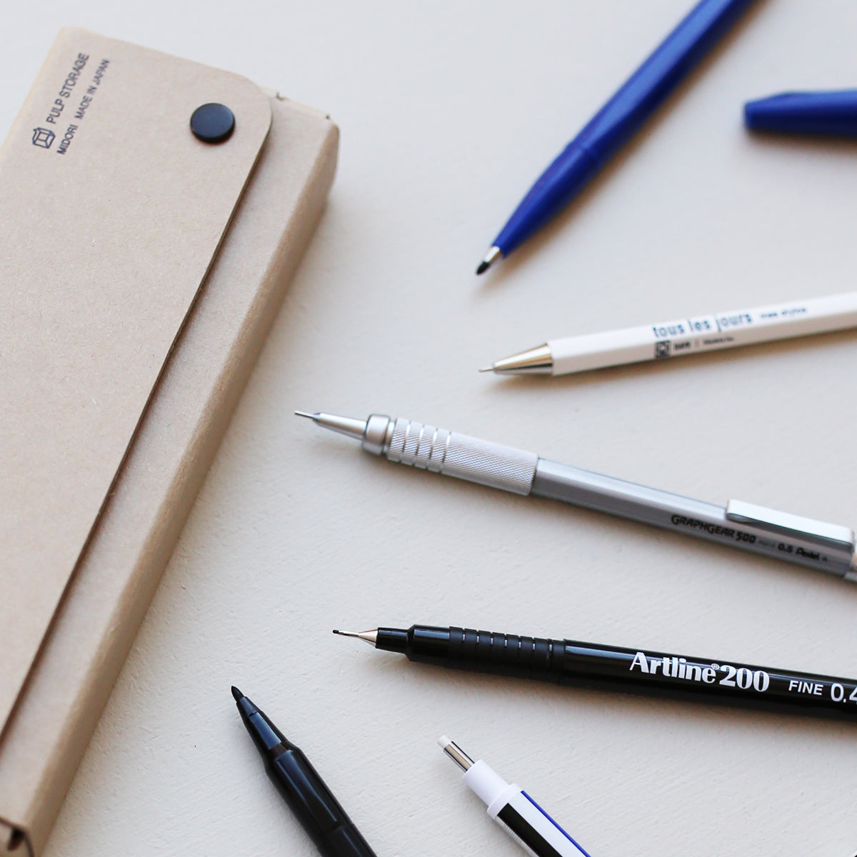 PULP PEN CASE PASCO // BEIGE