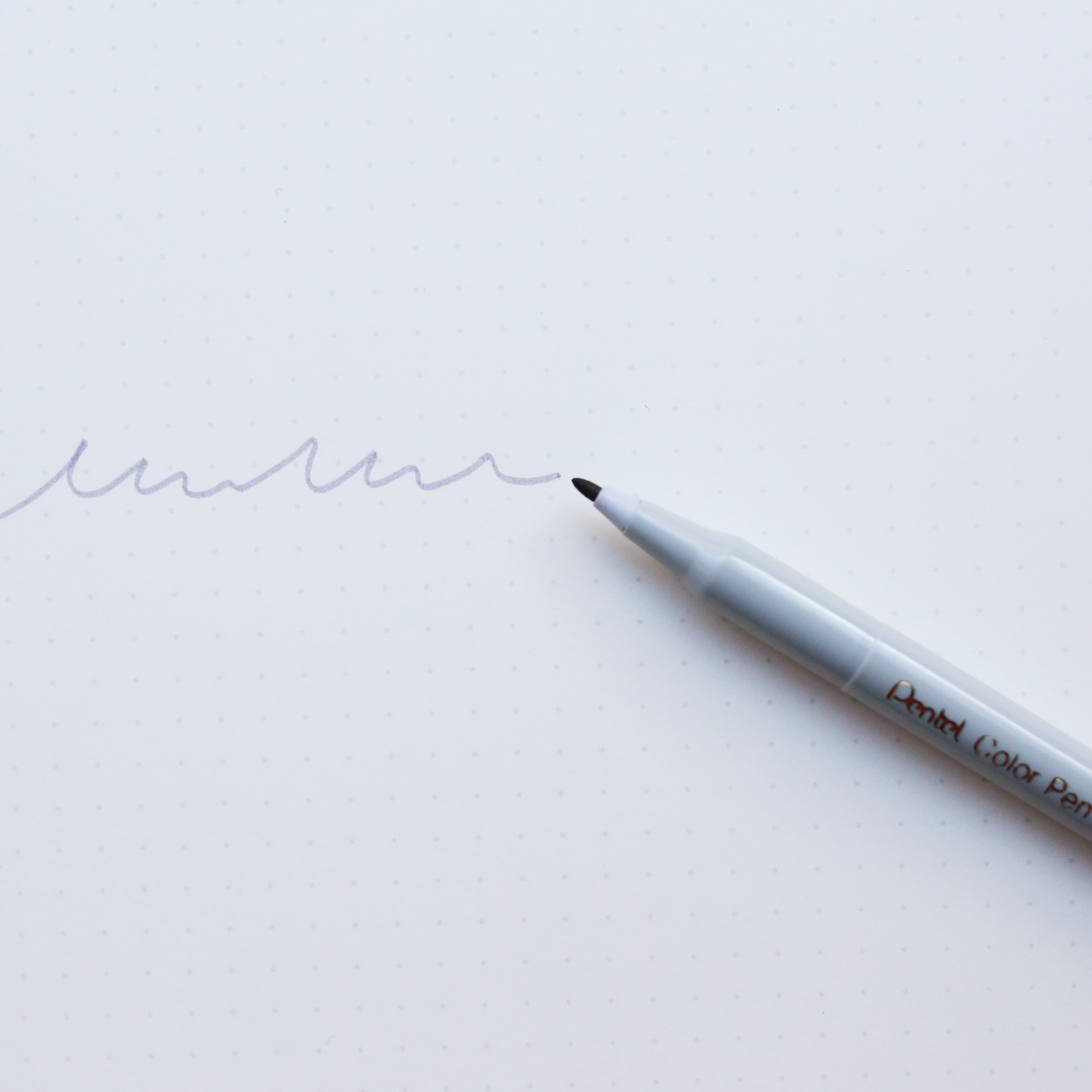 COLOR PEN // SILVER GREY
