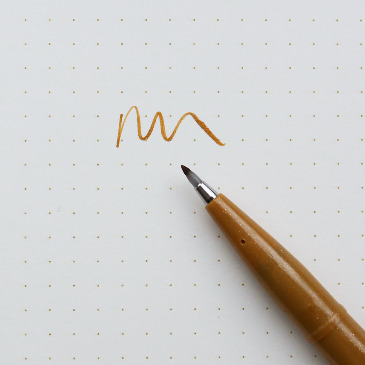 SIGN PEN BRUSH // OCHRE