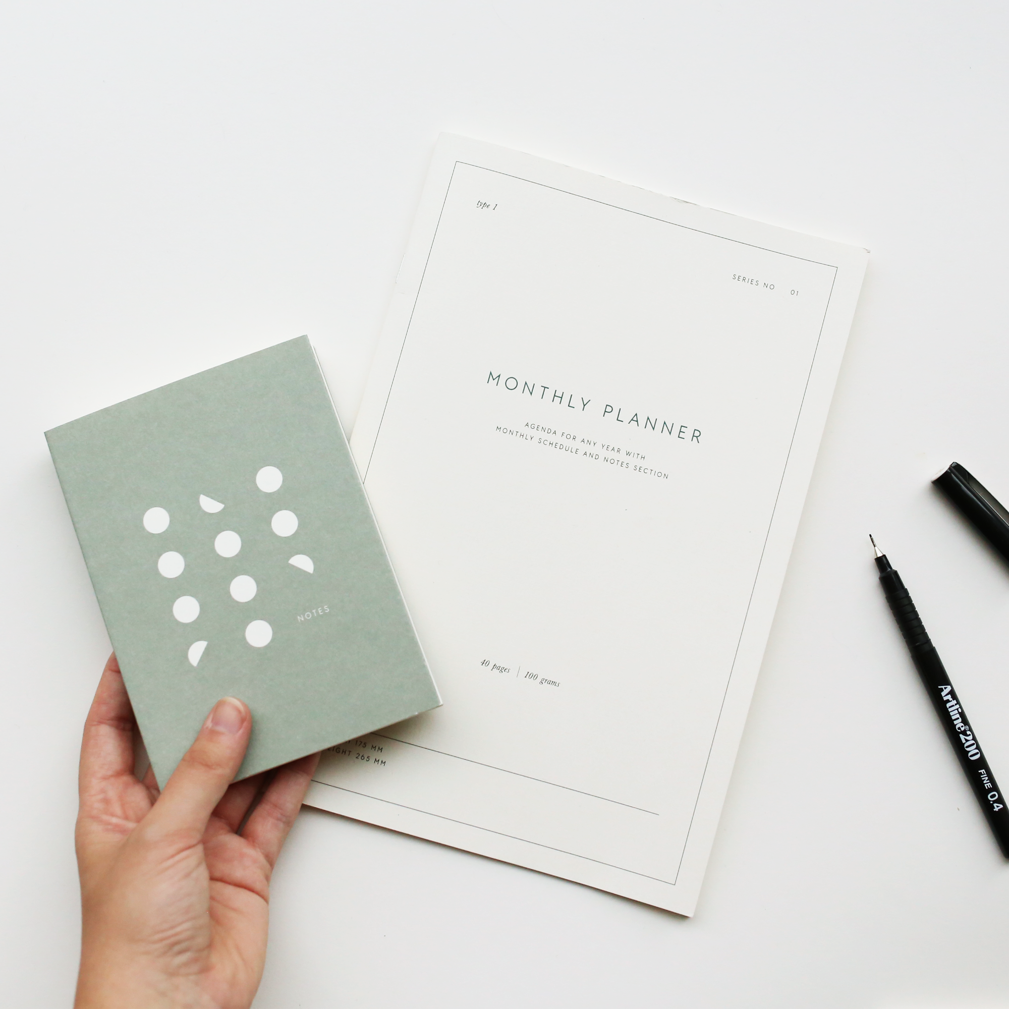 POCKET NOTEBOOK // GREY