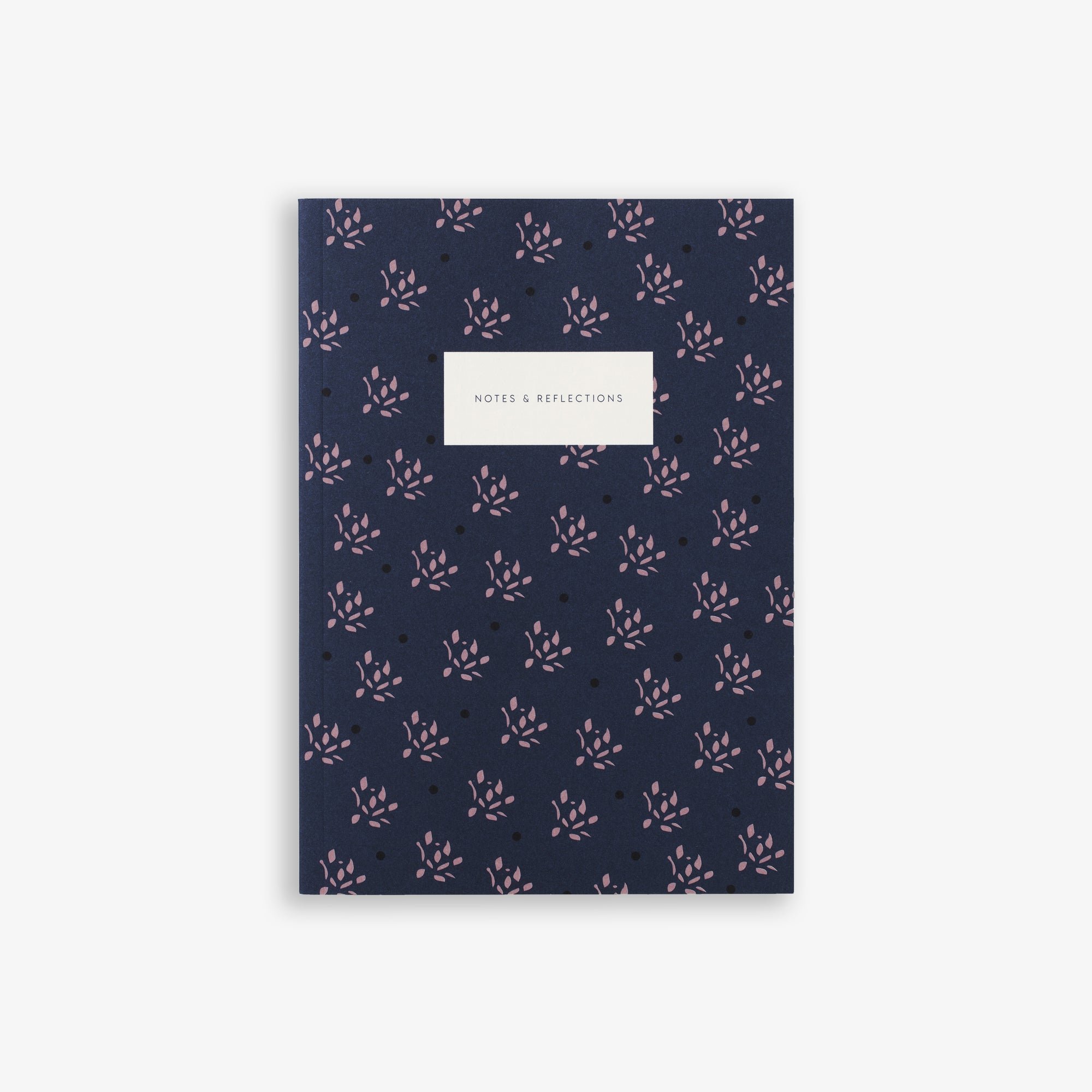 SMALL NOTEBOOK FLORAL // NAVY
