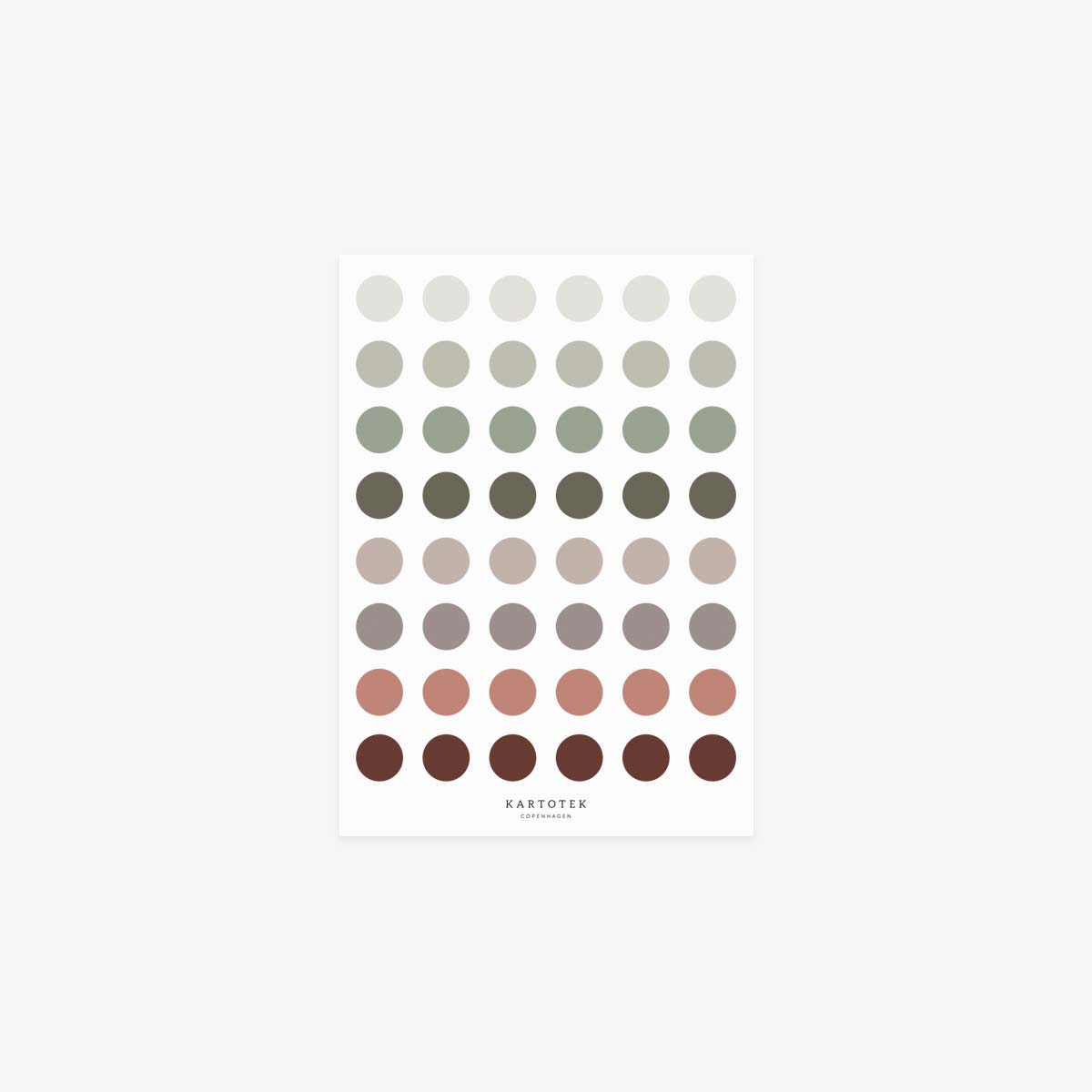 MINI DOT STICKERS // EARTH