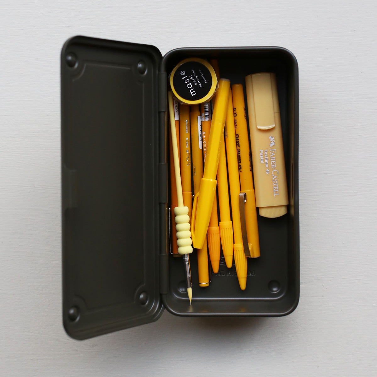 T-190 STEEL TOOL BOX // KHAKI