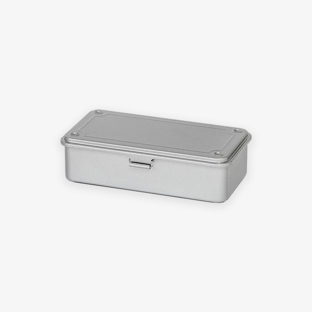 T-190 STEEL TOOL BOX // SILVER