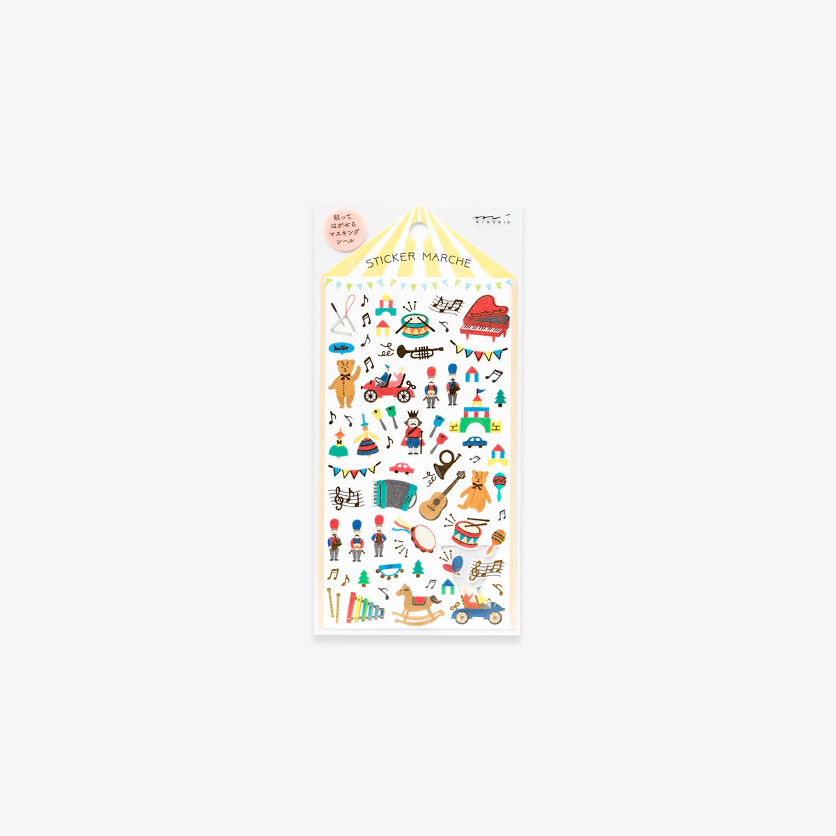 STICKER MARCHE // TOYS